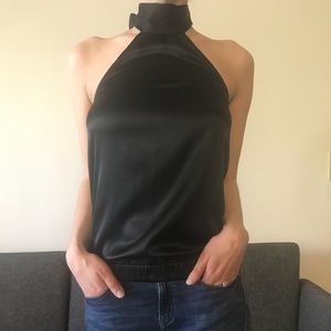Silk Halter Top